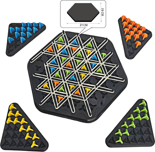 Yiran toy Dreiecksschach Splendor Duel Brettspiel Strategie Bunt / Mehrfarbig - Bild 1
