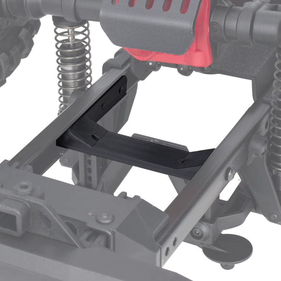 MALOM RC Hochfeste Kunststoff-Batteriefach-Montageplatte mit Spanngurt, 1:10, Zubehör - Bild 6