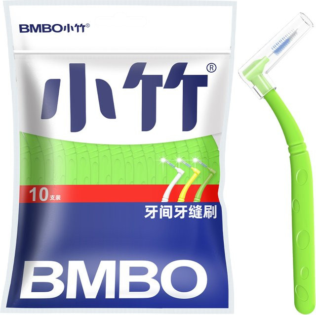 BMBO Interdentalbürsten L-förmig, 10 Stück, Unisex - Bild 1