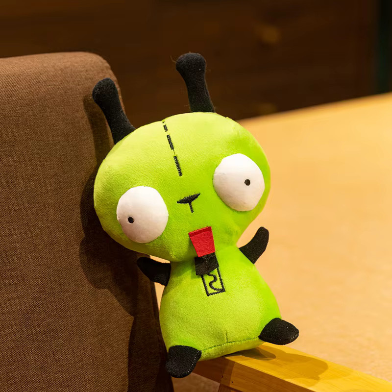 MIAOOWA Invader Zim GIR Hund Plüschfigur, Grün, Plüsch / Textil - Bild 3