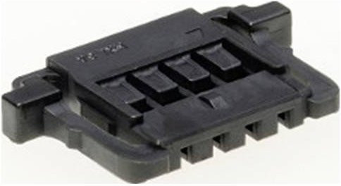 Molex Buchsengehäuse-Kabel 504051-1101 in Schwarz - Bild 1