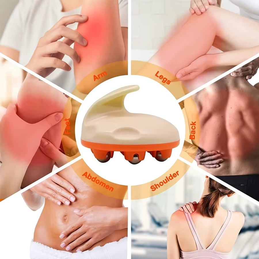 BOTQTOW Handmassagegerät, Pilz-Massagewerkzeug für Lymphdrainage, Unisex - Bild 3