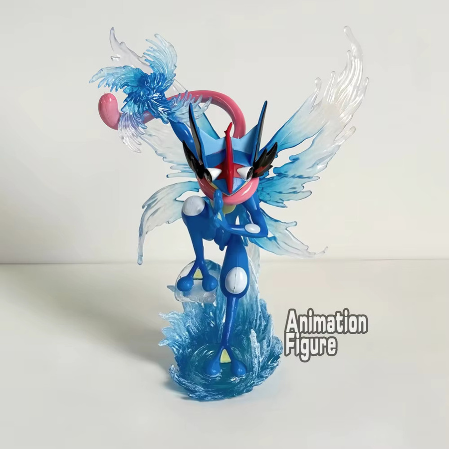 Bandai Pokemon Greninja Actionfigur aus PVC in Blau, 11 cm Höhe - Bild 2