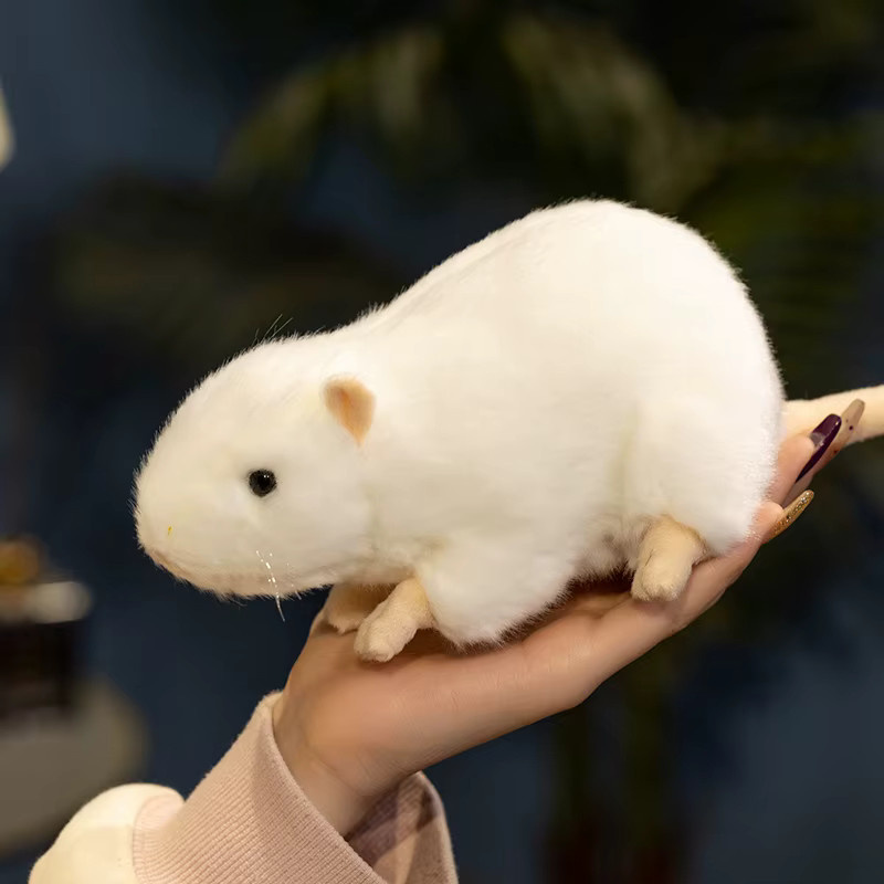 TotoJay Weiße Maus, Plüschtier, Weiß, 1-teiliges Set - Bild 2