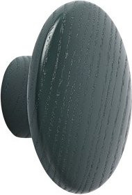 Muuto Dots Wood Distributed Point Hooks aus Holz in Grün - Bild 1