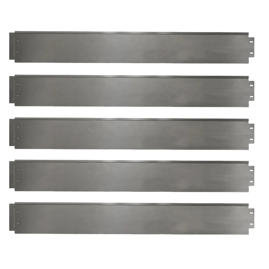 OK-Living Rasenkante Beeteinfassung und Beetumrandung aus verzinktem Metall in Silber, Länge: 30 m, Höhe: 14 cm, Breite: 100 cm - Bild 3