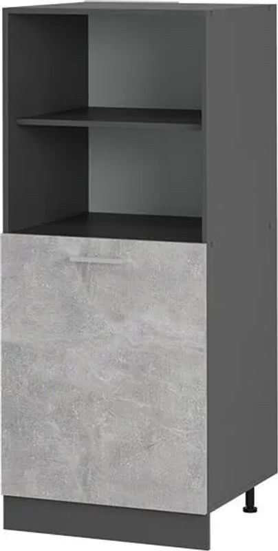 Vicco Herdumbauschrank R-line Vorratsschrank in Beton-Optik, Breite: 60 cm, Höhe: 143 cm, Tiefe: 57,2 cm - Bild 1