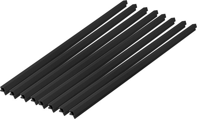 HOME DELUXE WPC Eckprofil SANO für Fassadenverkleidung DUVAR, 8er Set, Anthrazit - Bild 1