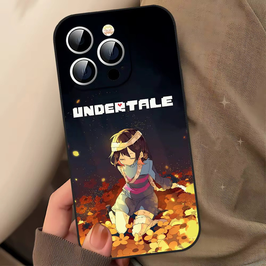 Mesuca Handyhülle im Undertale Design für iPhone 11 bis iPhone 17 Pro Max Plus, weiche TPU Hülle, Multicolour - Bild 5