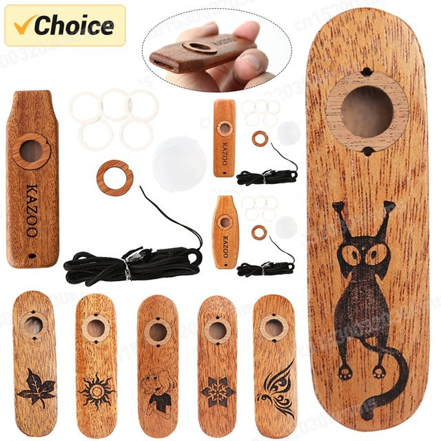 APWIKOGER Holz Kazoo, Musikinstrument - Bild 1