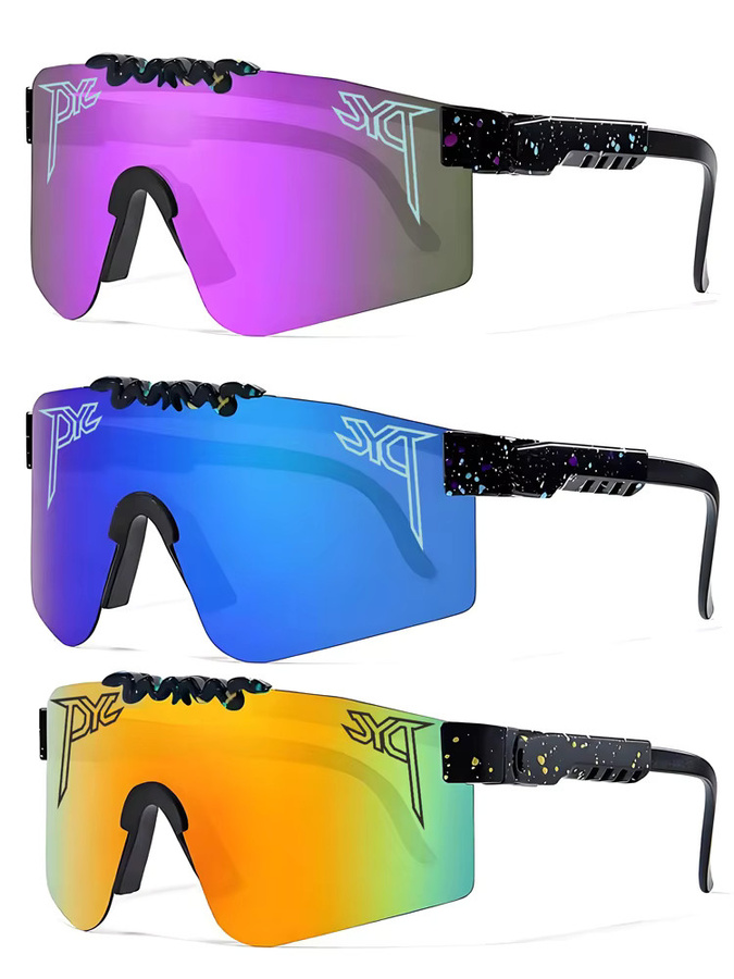 Airsoftsports Sportsonnenbrille, Wrap, Unisex, Plastic - Bild 2