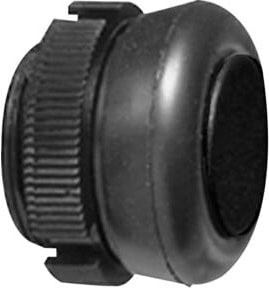 Schneider Electric Drucktaster XACA9412 Schwarz bündig eingebaut - Bild 1