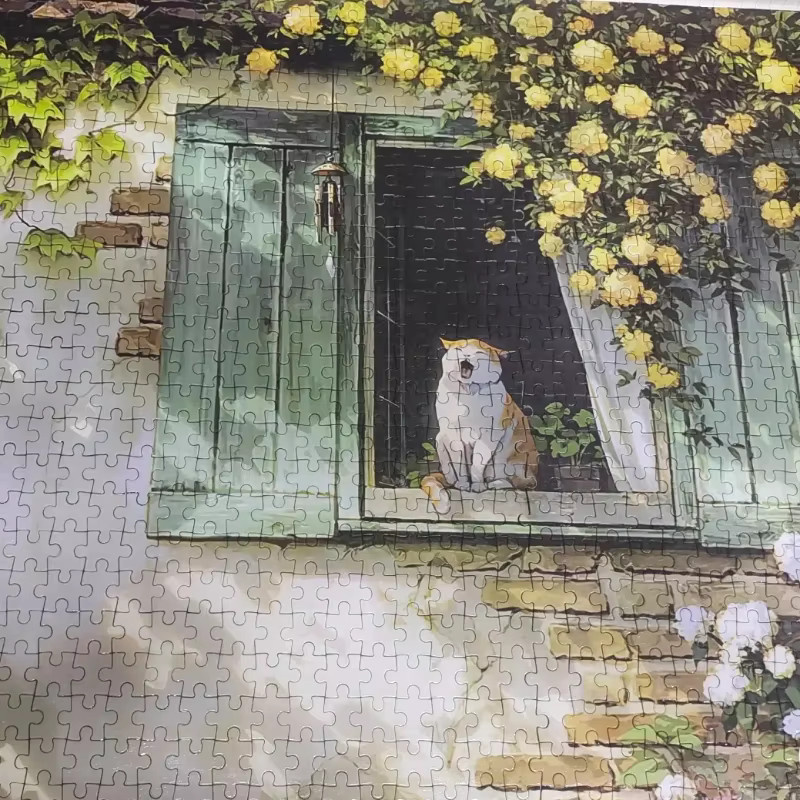 MaxRenard Schwellerkatze Puzzle für Erwachsene, 1.000 Teile - Bild 2