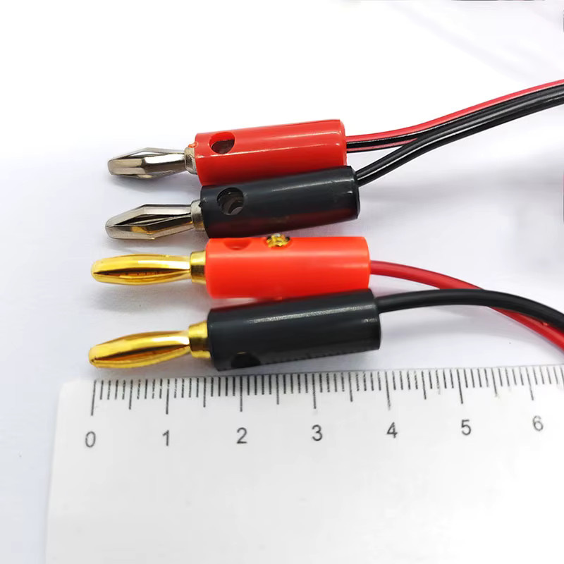 YuXi DC-Stromkabel mit 5,5x2,1mm Stecker und Buchse, Krokodilklemmen und Bananenstecker als Testkabel - Bild 2