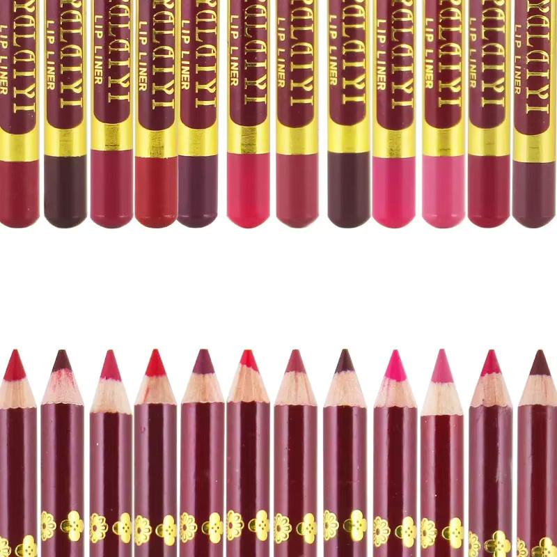 YALAIYI Lipliner, 12 Farben, wasserfest, Unisex - Bild 3