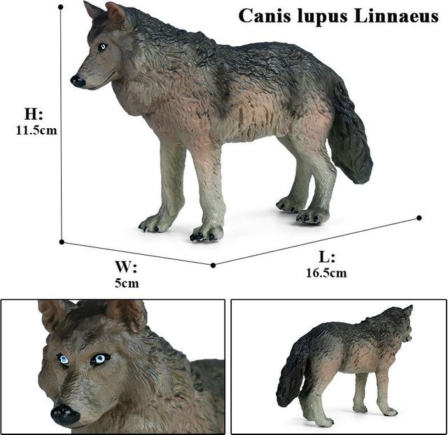 Oenux Wilde Bestie Tiere Wolf, Actionfiguren, ab 3 Jahren - Bild 1
