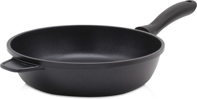 Karl Krüger Aluguss Pfanne LEIPZIG, Schwarz, Durchmesser: 24 cm - Bild 1