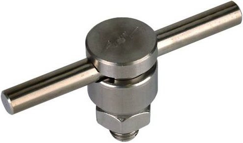 DEHN KS-Verbinder KSV 6.10 aus Edelstahl in Silber - Bild 1
