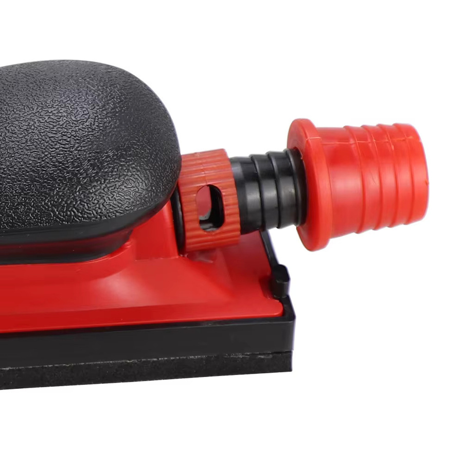 4-in-1 Handschleifblock und manueller Vakuumschleifer zum Polieren und Schleifen, Rot, B: 70 mm, H: 198 mm - Bild 4