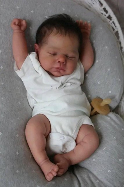 NPK Reborn-Baby-Puppe, Kleinkind-Junge, Silikon, soft body - Bild 1
