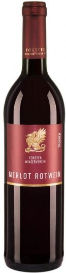 Forster Winzerverein Merlot, trocken, Rotwein, 2025, 0,75 l - Bild 1