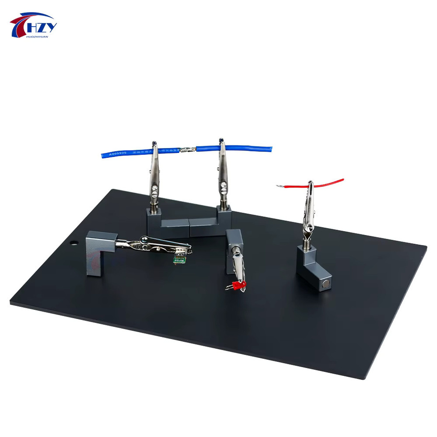 HZY Multifunktionale dritte helfende Hand mit magnetischen Krokodilklemmen für PCB IC Chip SMD Schweißarbeiten und Reparaturen - Bild 5