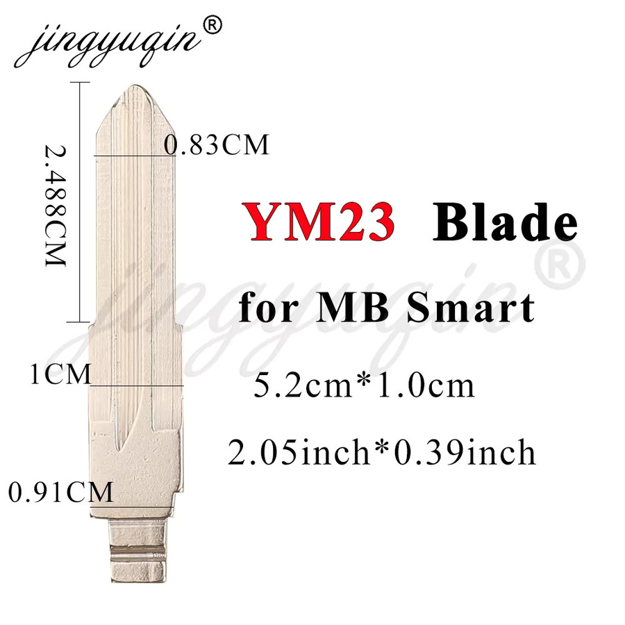 Jingyuqin Autoschlüsselblätter für Mercedes Benz Smart Fortwo Vito Actros Sprinter Passion KD VVDI JMD in Silber - Bild 2