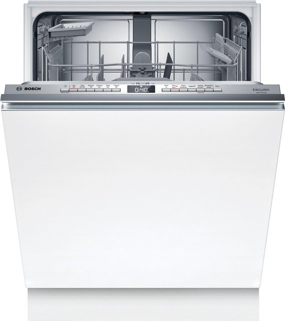 Bosch Einbau-Geschirrspüler vollintegriert in Silver, Breite: 60 cm - Bild 1
