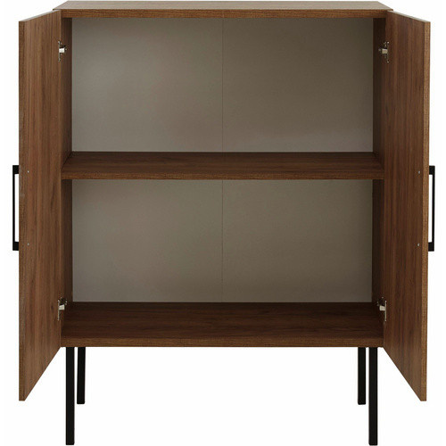 PHOENIX Kommode Spectra in Braun mit modernem geometrischem Design, B/H/T: 100 x 129,6 x 45 cm - Bild 3
