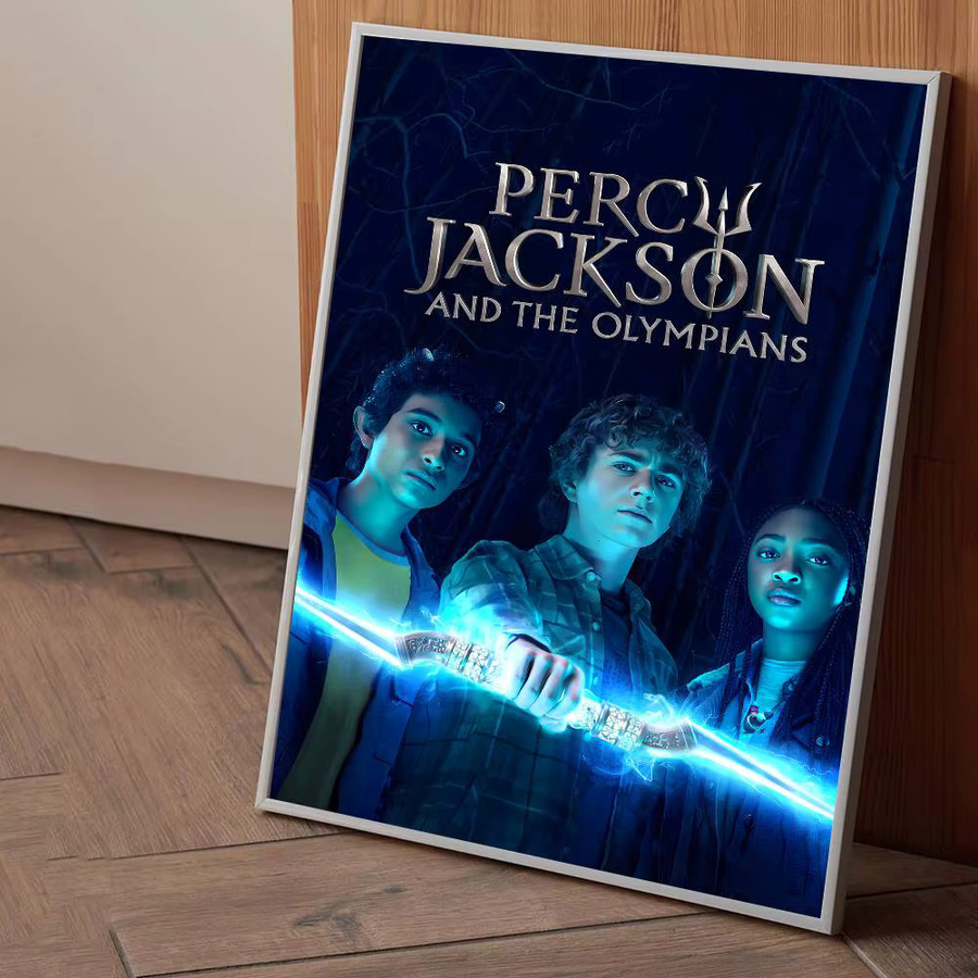 Wasserfestes Wandkunst-Poster Percy Jackson Olympian Motiv als Aufkleber in Mehrfarbig für Wohnzimmer und Bar - Bild 5