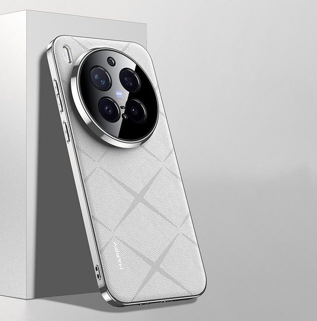 Leder Schutzhülle mit Kameraobjektiv-Schutz für Vivo X300 Pro X200 Pro X100 Pro und weitere Modelle - Bild 1