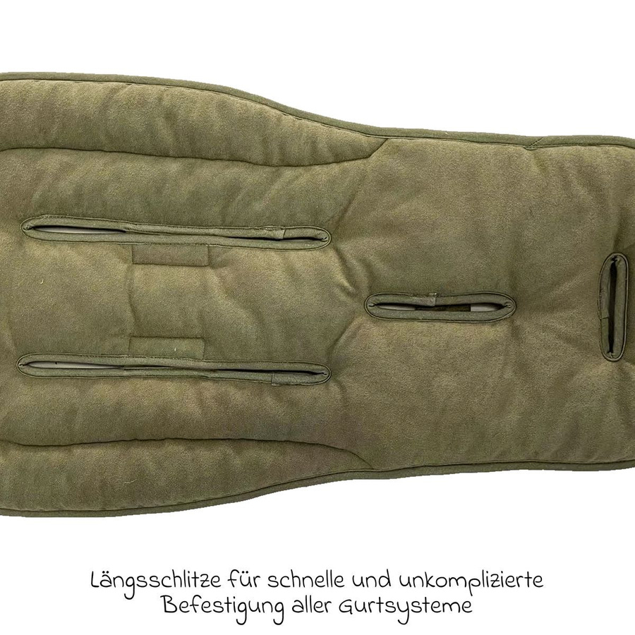 Kaiser Sommer-Einlage Terry für Kinderwagen in Olive Green - Bild 2
