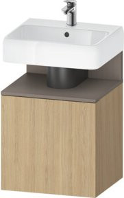 Duravit Waschtischunterschrank Qatego in Eiche Natur, B/T/H: 49 x 42 x 64,5 cm - Bild 1