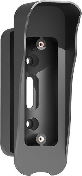 Binchi Universeller Türklingelhalter mit verstellbarem Blickwinkel ohne Bohren, Schwarz, B: 5 cm, H: 14 cm - Bild 1