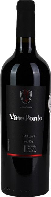 Vine Ponto Mukuzani Rotwein, Saperavi, Georgien, 2020, trocken, 0,75 l - Bild 1