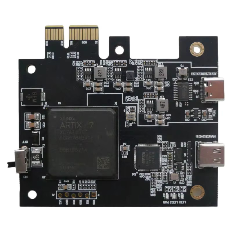 DMA 100t Board mit Makcu DMA-Karte und Xilinx FPGA Artix7 XC7A100T in Schwarz - Bild 3