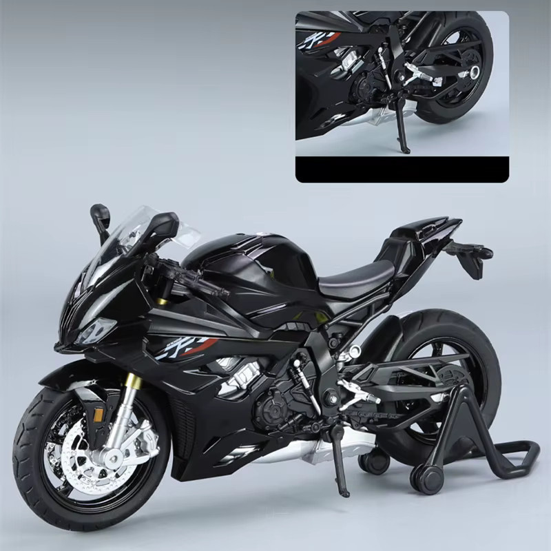 MAKEDA S1000RR M Version Racing Motorrad Modell, Diecast Legierung Metall, 1:12, mit Sound und Licht - Bild 4