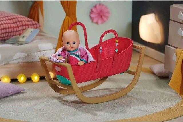 Zapf Creation Baby Born Pinplay 3 in 1 Wiege, Puppenmöbel, ab 3 Jahre - Bild 1