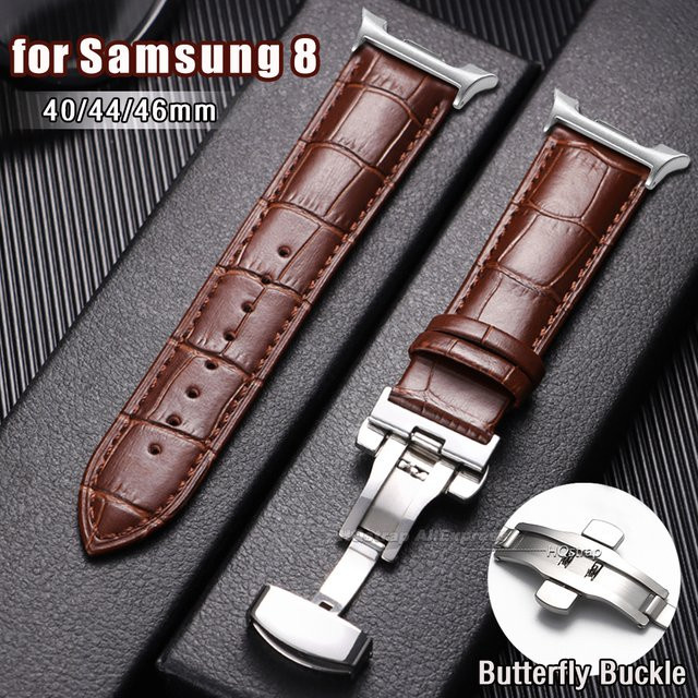 HQstrap Uhrenarmband Rindsleder, Samsung Galaxy Watch 8 Classic, Unisex - Bild 1
