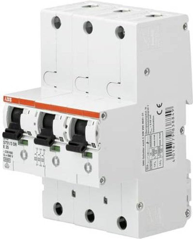 ABB 2CDH781001R2352 S751/3DR-E35 Hauptleitungsschutzschalter 3polig - Bild 2