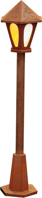 Ferrum Art Design Laterne aus Metall mit Acrylglas in Rostoptik, Höhe: 156 cm, Breite: 31 cm - Bild 1