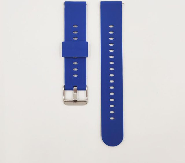 the BAY Uhrenarmband Silikon, Schnellverschluss, 22mm, Unisex - Bild 1