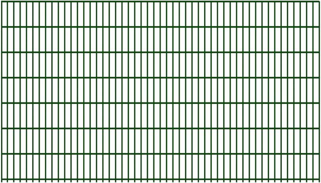Doppelstabmatte Moosgrün B: 250 cm, H: 143 cm, 8/6/8 mm - Bild 1