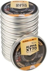 RHODIUS Trennscheibe XT70 für Metall in Silber, Durchmesser: 125 mm, Dicke: 1,0 mm - Bild 1