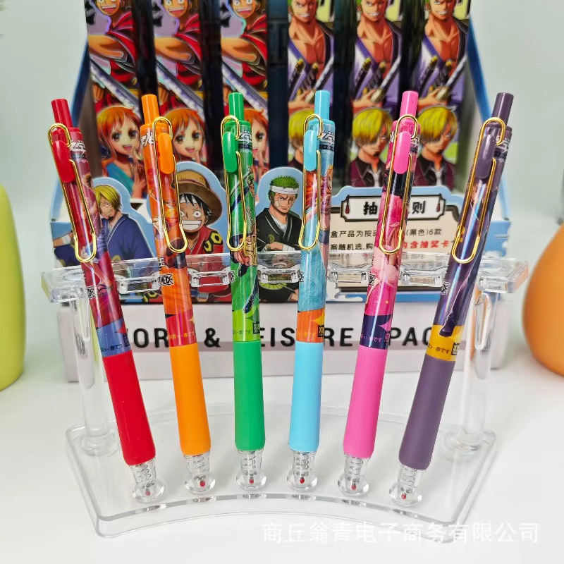 24er Set One Piece Anime Gelstifte mit 0,5 mm Mine in Mehrfarbig - Bild 3
