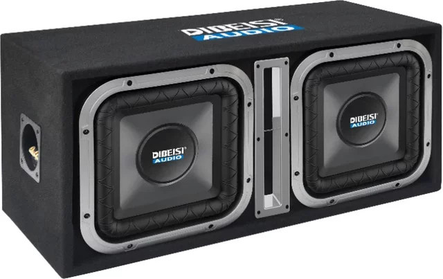 Auto Subwoofer Box CP1215 in Schwarz mit 12 Zoll Gehäuse und 2*1000 Watt Super Bass aus Holz - Bild 1