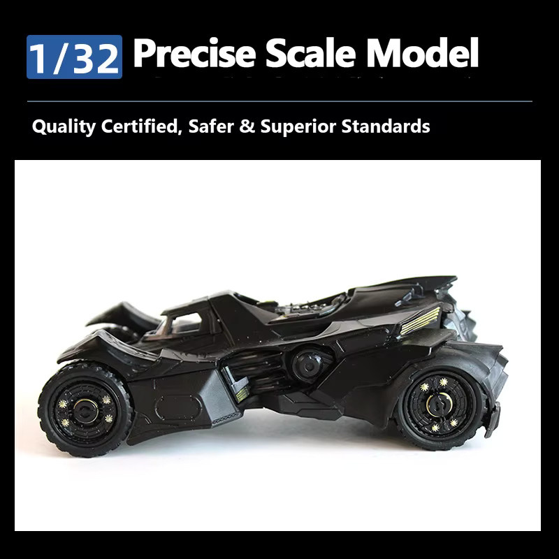 JADA Arkham Knight Batmobile, Druckgussmodell, 1:32, Schwarz - Bild 3