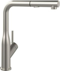 Villeroy & Boch Spültisch-Einhebelmischer Subway Style Shower ausziehbar aus Edelstahl in Silber gebürstet - Bild 1