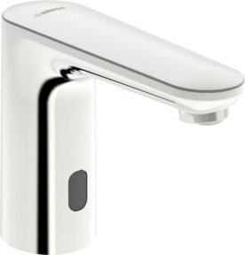 Hansa Infrarot-Waschtisch-Armatur Hansaelectra in Chrom mit Sensor und 123 mm Ausladung - Bild 1