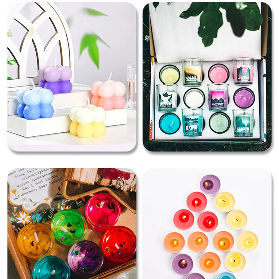30 Farben Kerzenfarbstoffe und Pigmente für DIY Kerzen, Seife und Harz in Multicolour - Bild 5